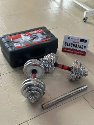 Free Jump Rope With 30kg Dumbbell Set
