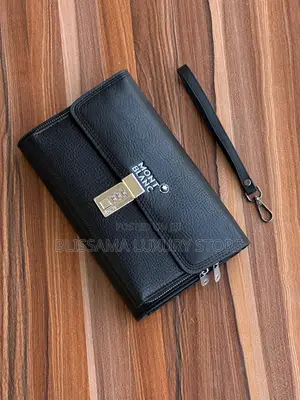 Mont Blanc Luxury Men Armpit Purse– Stylish, Durable Premium Leather