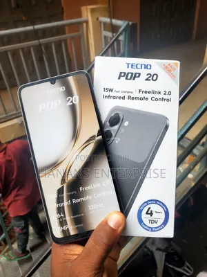 New Tecno Pop 20 128 GB Black