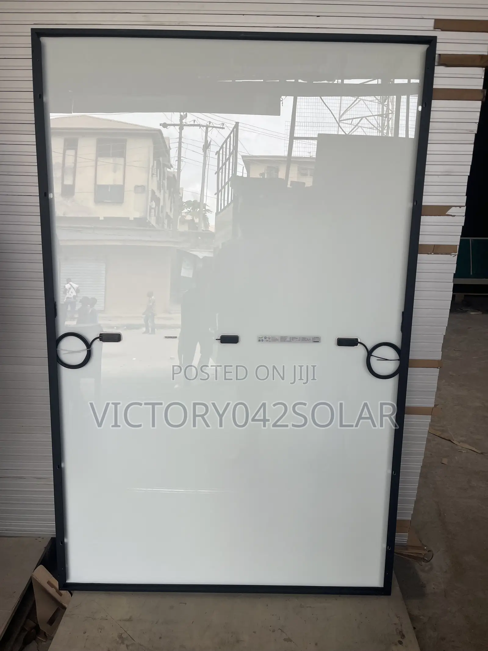 Single Face Glass Solar Panel Mono Ficial Available