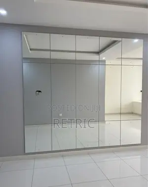 Large 11ft by 10ft Wall Morror Grid