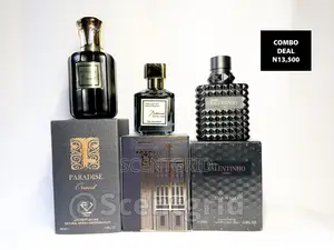 Combo (Paradox Orient 30ml + Bakkarat Satin Oud 25ml + Valentino 25ml)