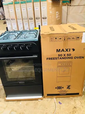 Maxi Four Burner Gas With Oven 50 By50