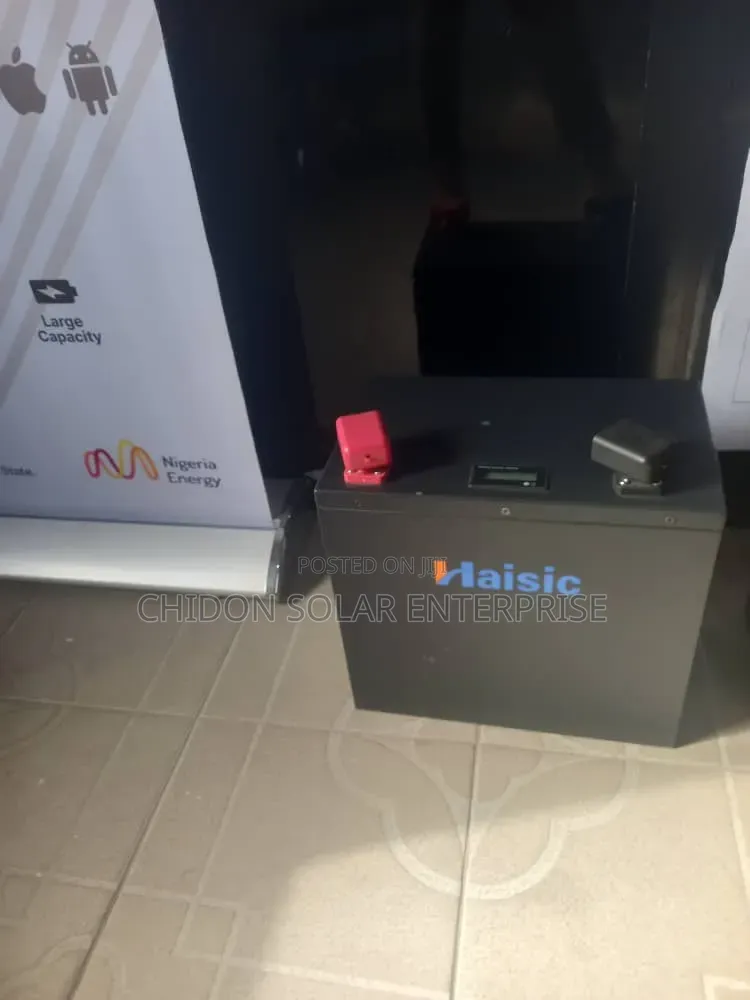 8kwh 24v Hasic Lithium Ion Battery Black