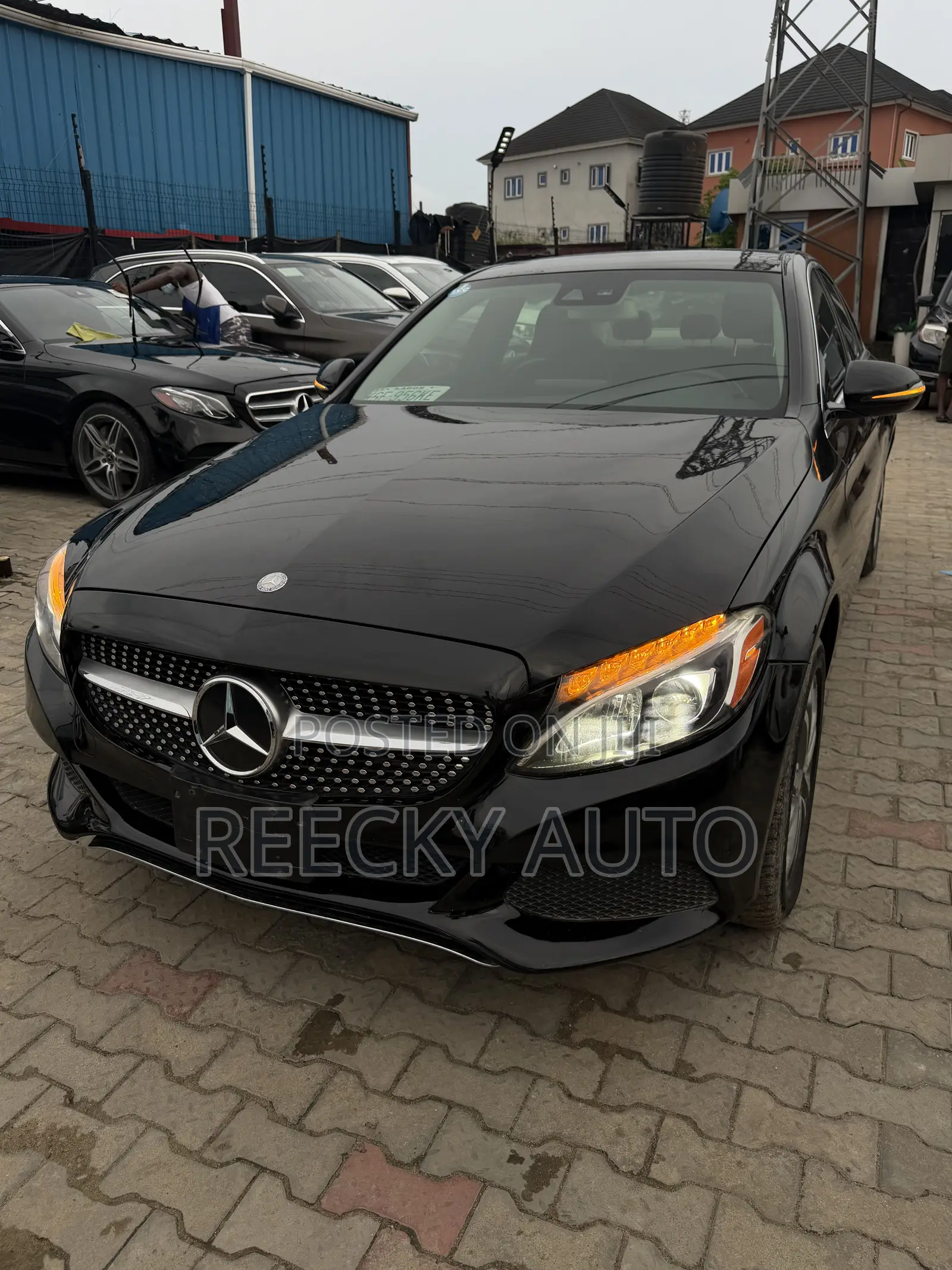 Mercedes-Benz C300 Luxury 4Matic Sedan AWD (2.0L 4cyl 7A) 2016 Black