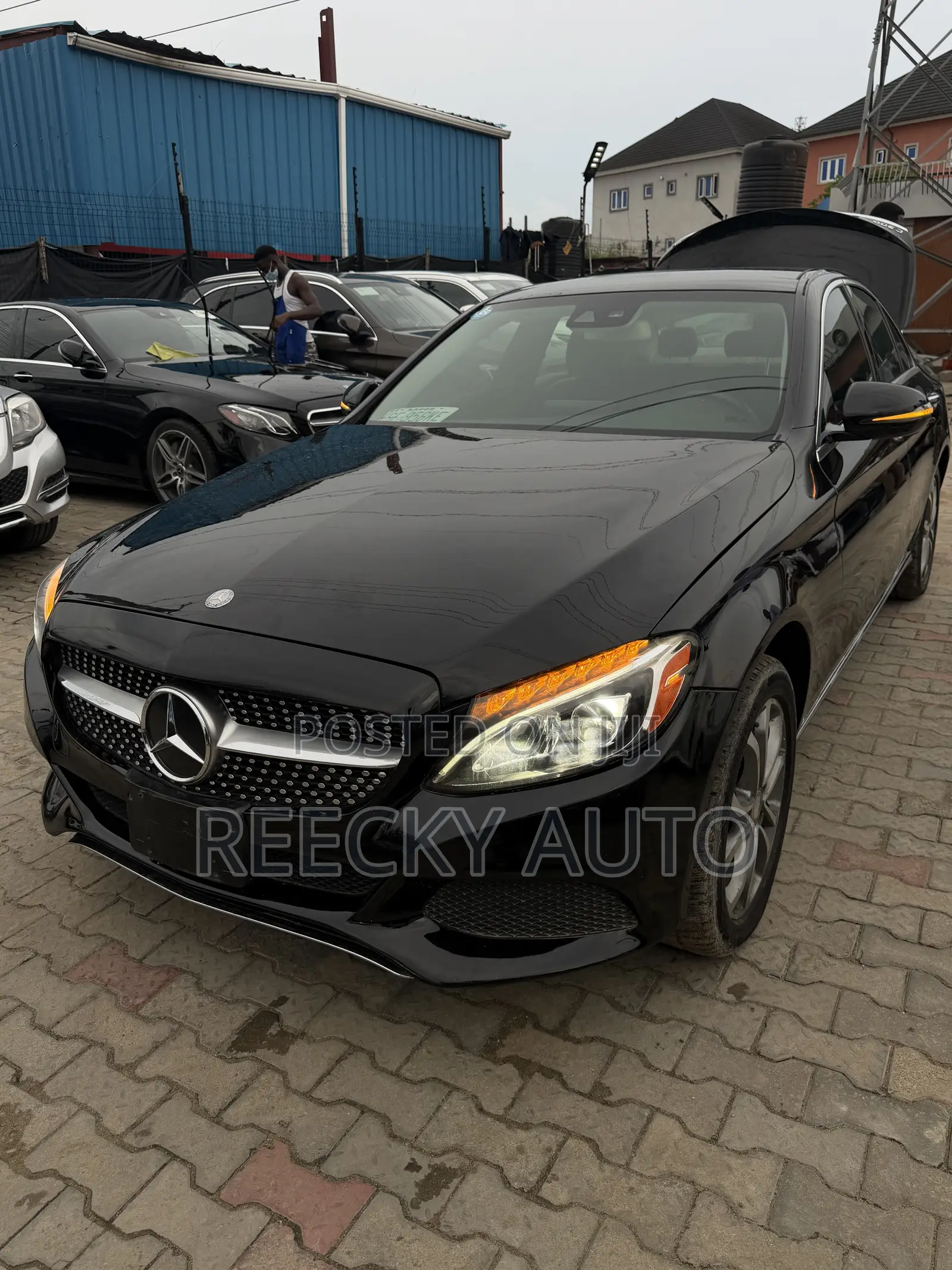 Mercedes-Benz C300 Luxury 4Matic Sedan AWD (2.0L 4cyl 7A) 2016 Black