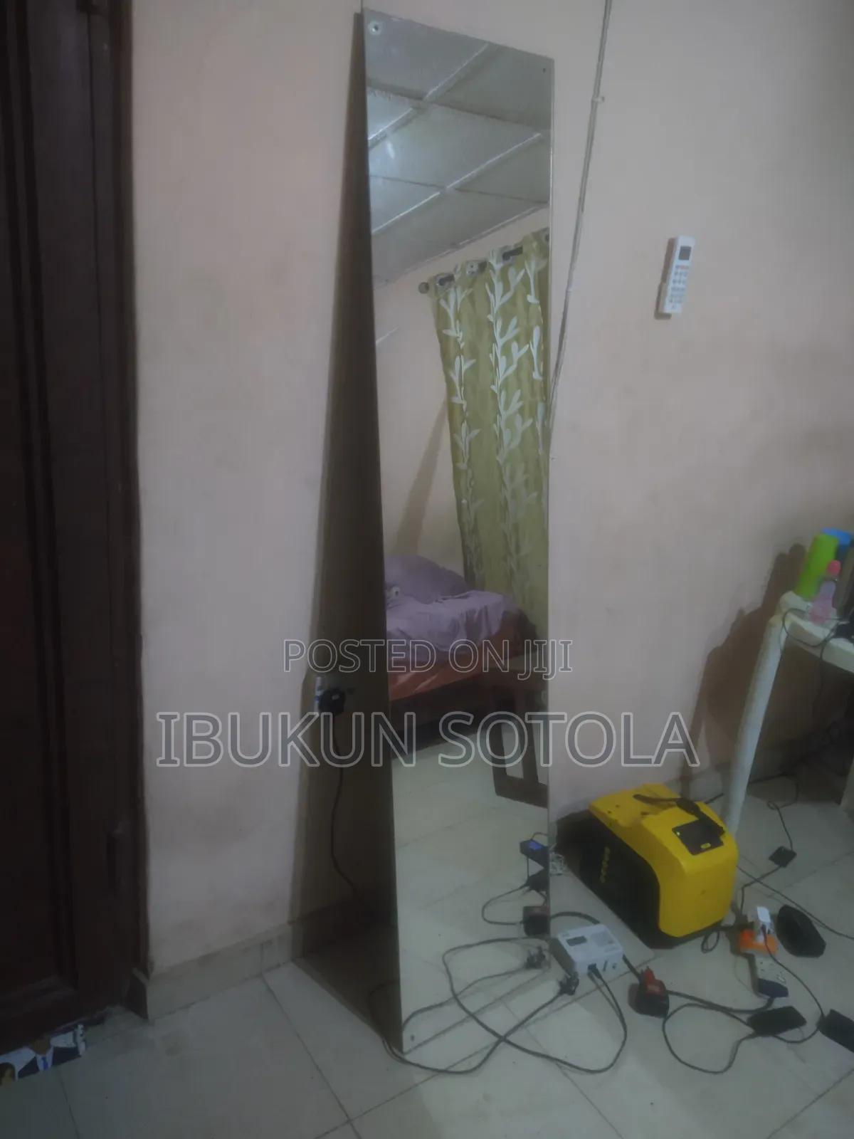 Quality Thick Frameless 1.5ft by 6ft Mirror