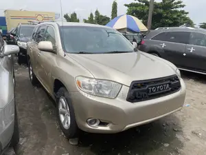 Toyota Highlander Sport 2008 Gold