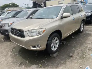 Toyota Highlander Sport 2008 Gold