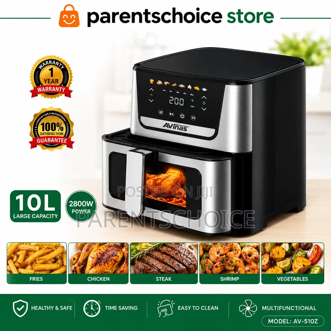 Avinas 10l Digital Airfryer