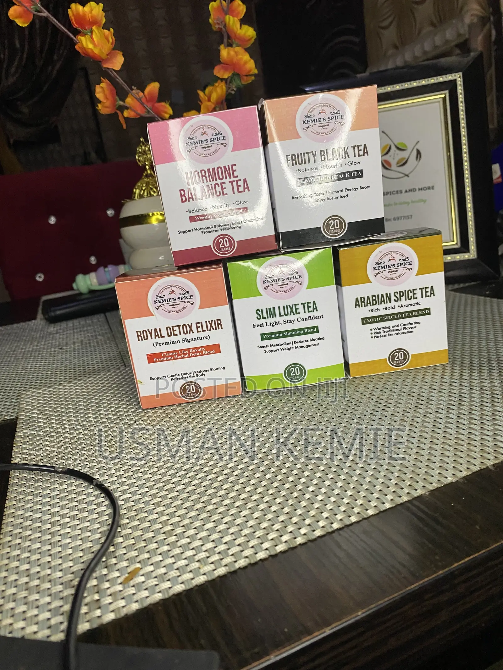 Kemie’S Wellness Luxe Teas