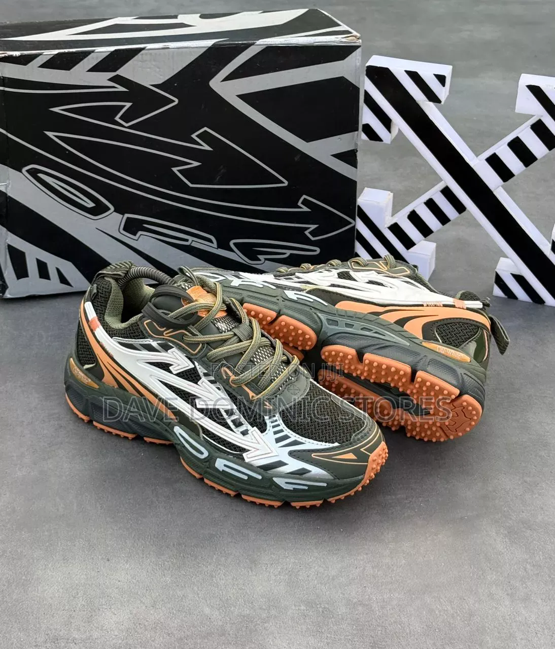 Army Green Sneakers