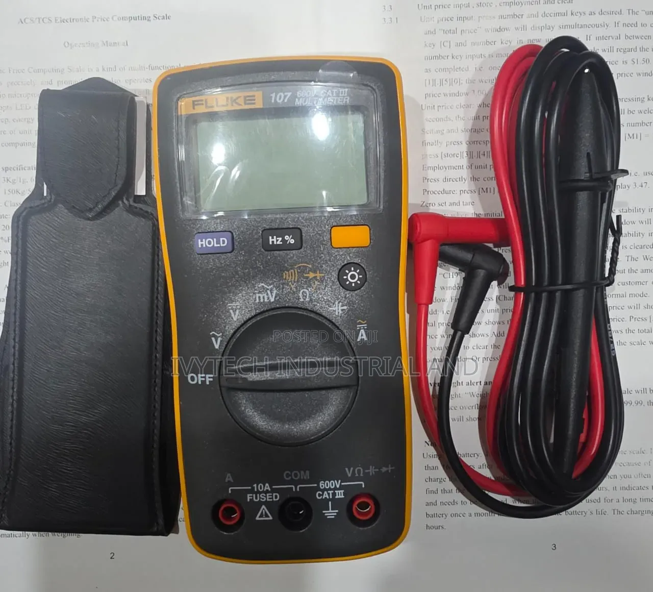 Fluke 107 Pocket Digital Multimeter