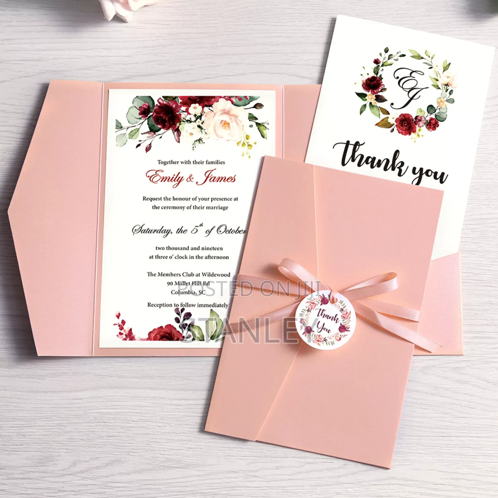 Custom Wedding Invitation / Cards for All Occasions