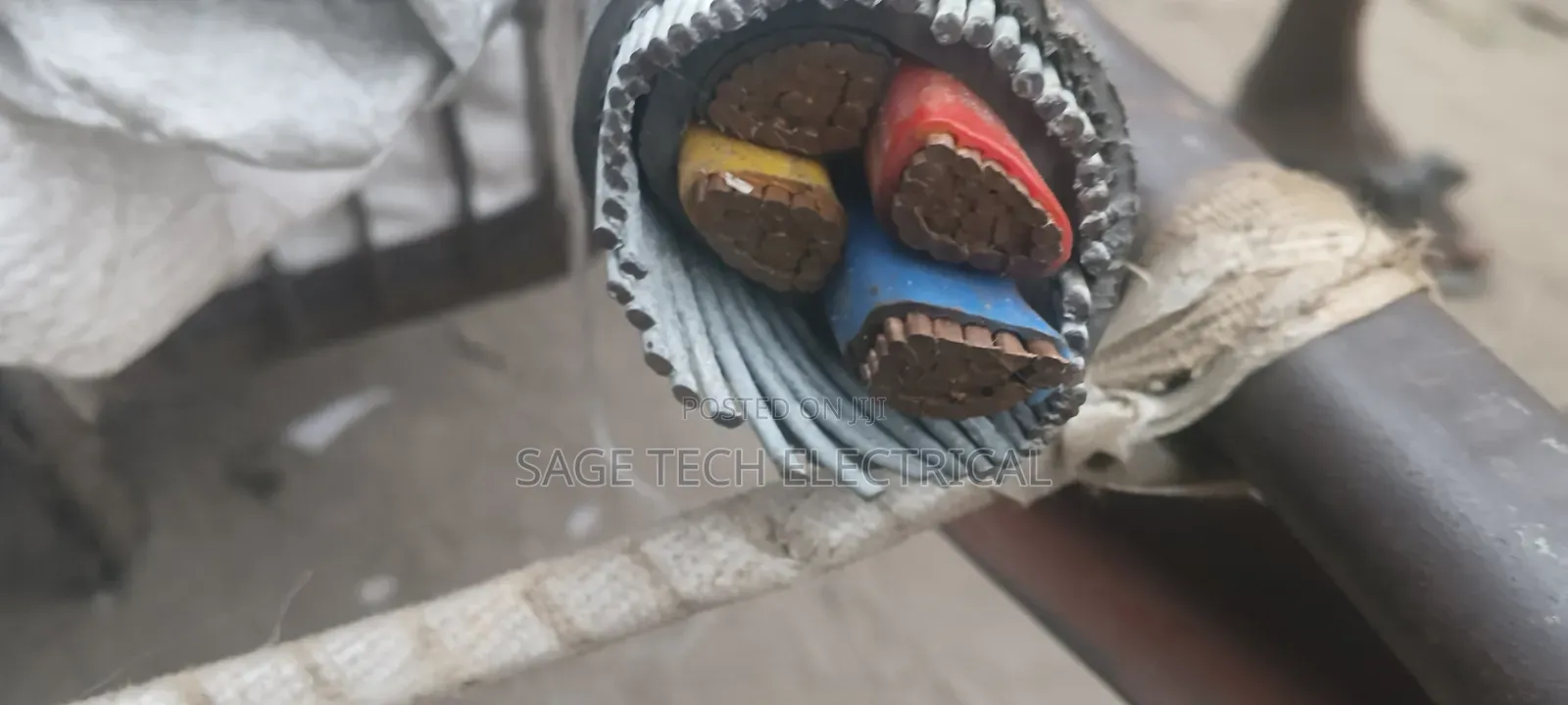 120mm 4core PVC/Swa/ PVC Armoured Cable