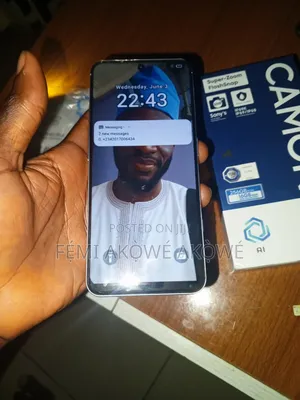 New Tecno Camon 50 256 GB Silver