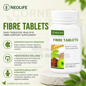 Fibre Tablets – Daily Digestive Health Fibre Support Supplement