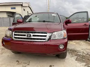 Toyota Highlander Limited V6 2007 Maroon