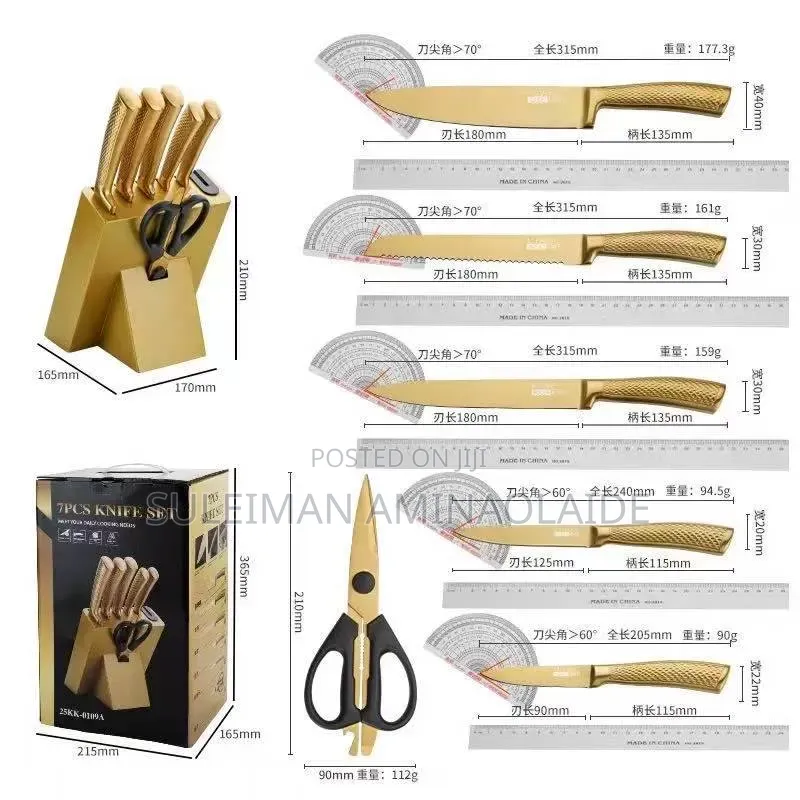 6pcs High Quality Knives Set