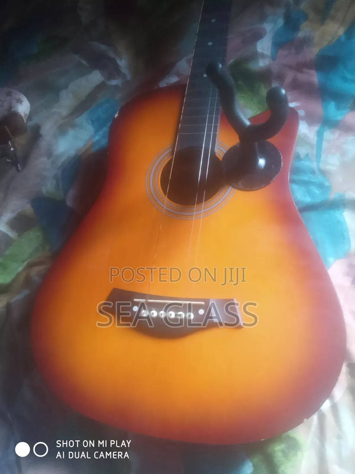 Acoustic Guitar With Hanger
