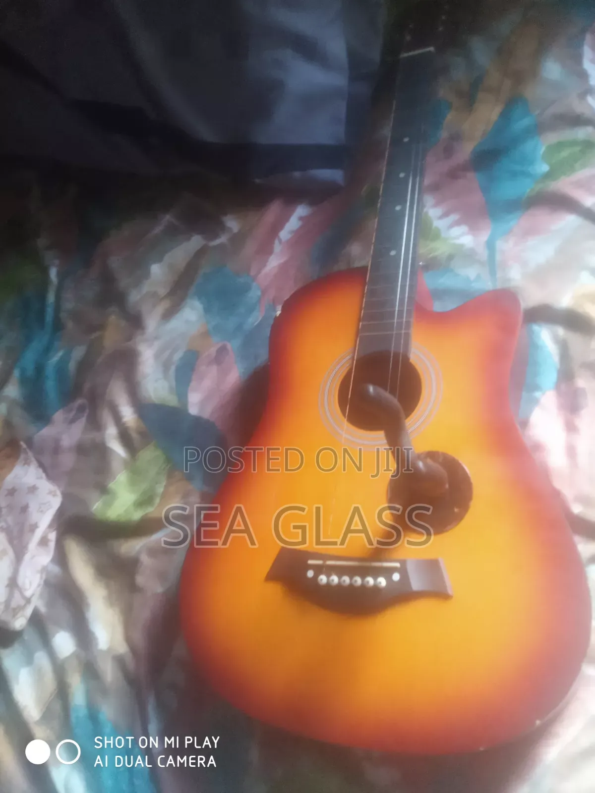 Acoustic Guitar With Hanger