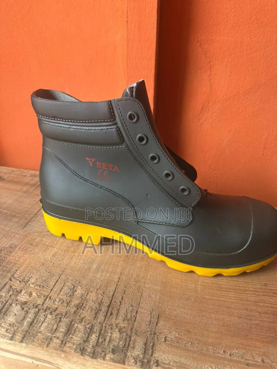 Short Safety Rain Boots