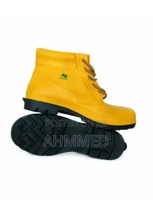 Short Safety Rain Boots