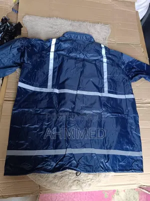 Polymer Rain Coat With Reflector