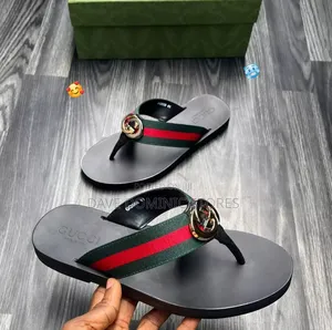 Gucci Web Thong Gg Chain