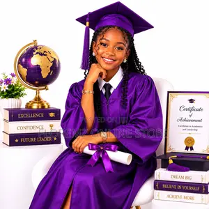 Senior Secondary School Graduation Gown Collection For Production