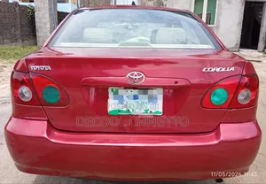 Toyota Corolla 1.4 Sol 2004 Red