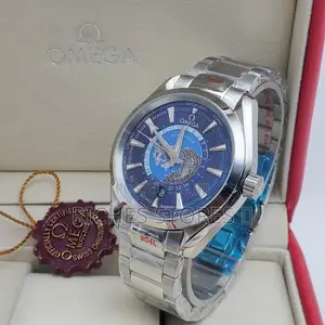 Omega Sea Master Automatic Skeleton Back Watch