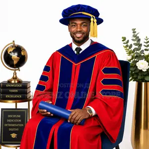 Doctorate / Phd Graduation Gown Collection For Production