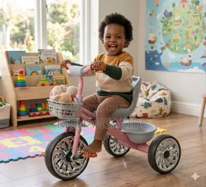 Pink Tricycle for Age 2-5yrs Old