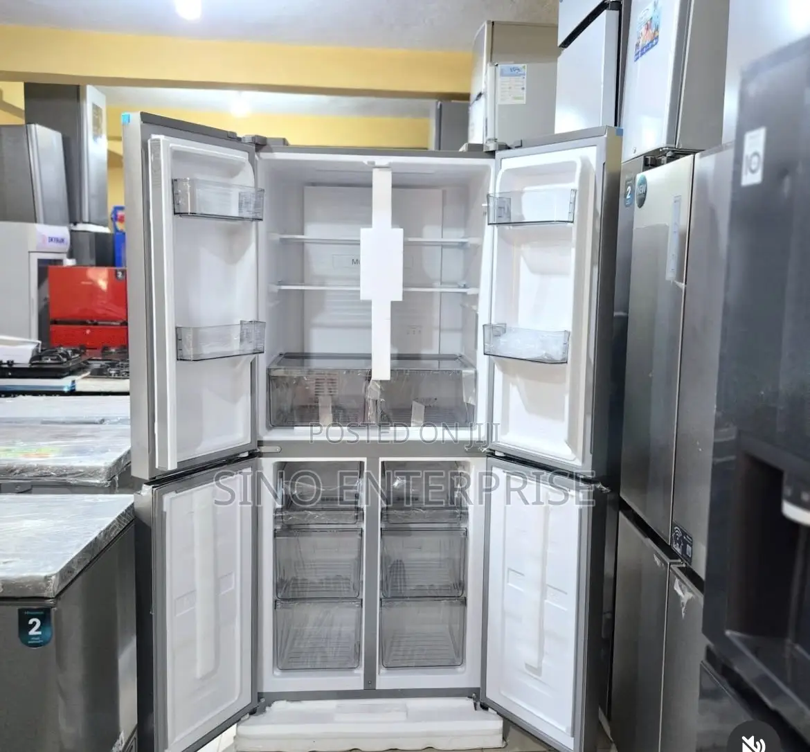 Hisense Cross Door Refrigerator 427l (54wc-Rq)