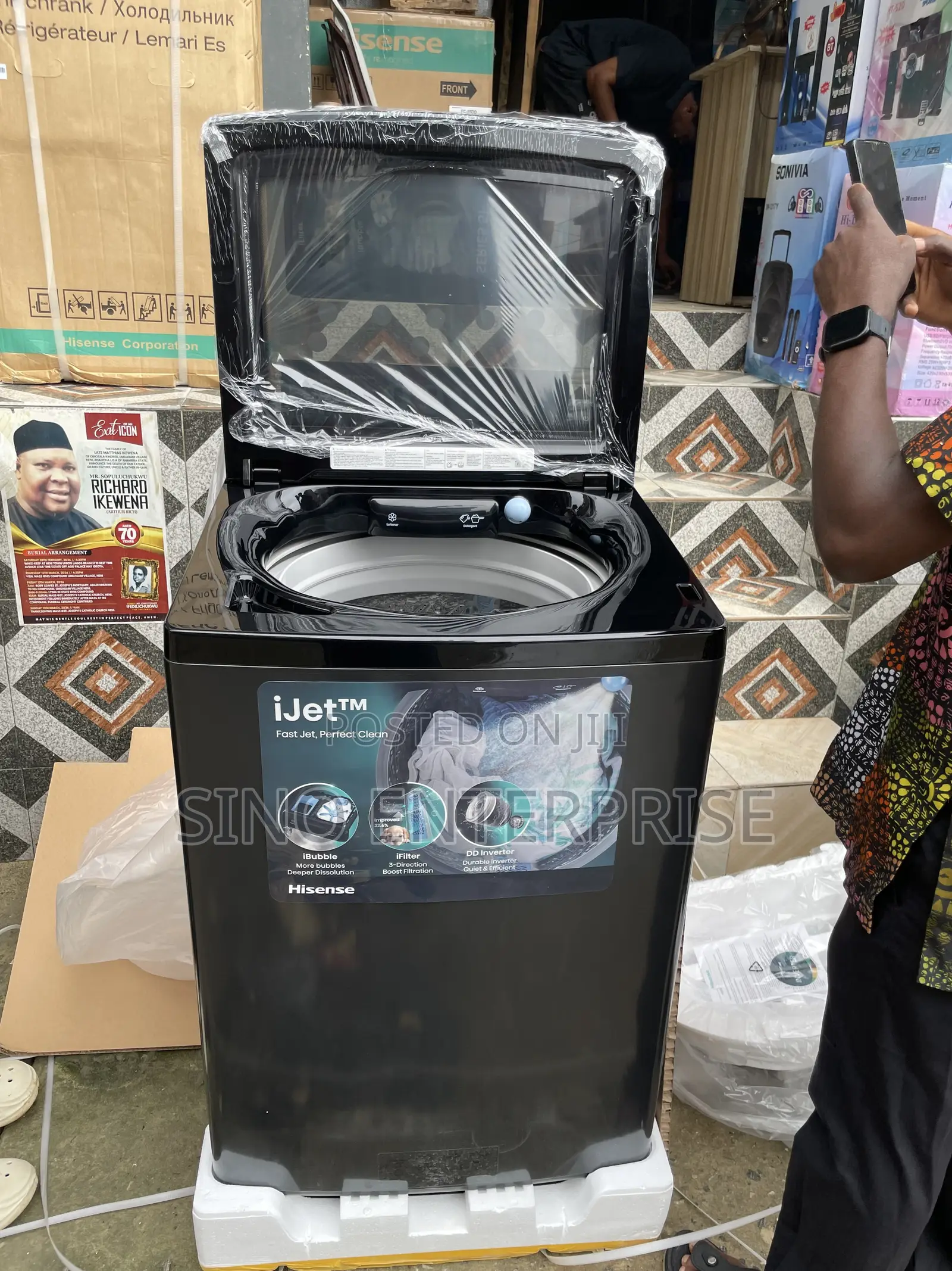 Hisense Top Load 20kg Washing Machine