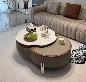 Cloud Shape Lift-Top Center Table
