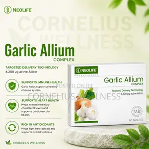Garlic Allium – Cardiovascular Immune Wellness Supplement