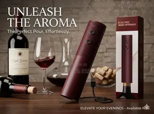 Electric Rechargeable Wine Opener