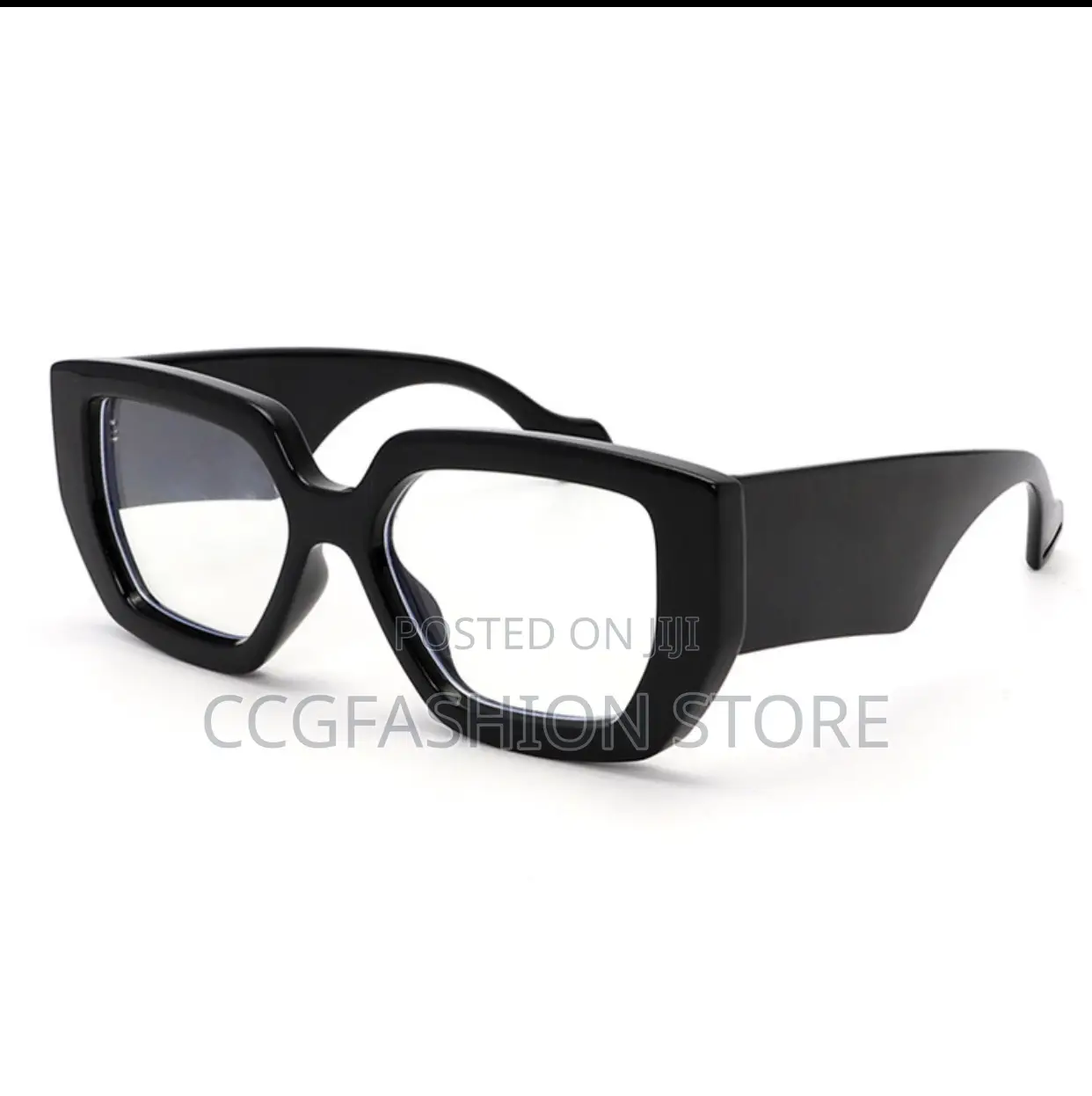 Clear Lens Black Glasses