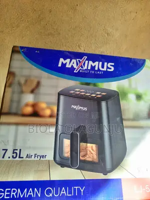 Maximus (Built to Last) Air Fryer, Durable for Quick Trash Food/Meals