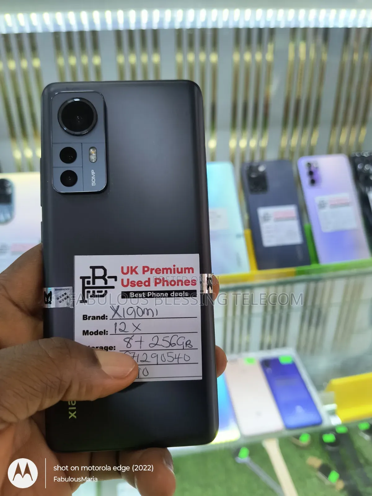 Xiaomi 12X 256 GB Gray