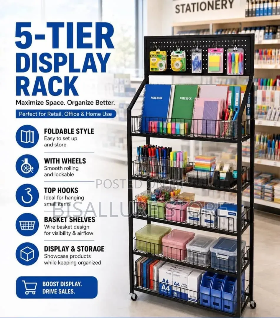 5 Layer Display Rack