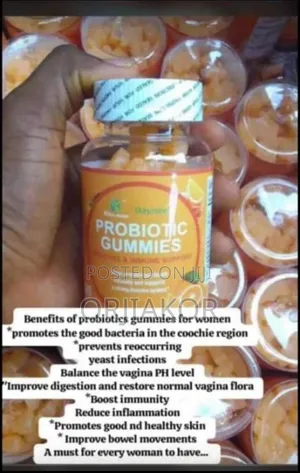 Probiotic Gummies for Gut Health, Digestion Immune Support .