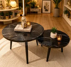 Heart Wood Center Table Set