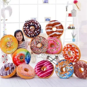 Doughnut Throw Pillow