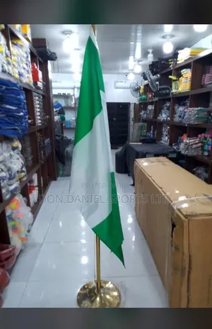Gold Stand Flag