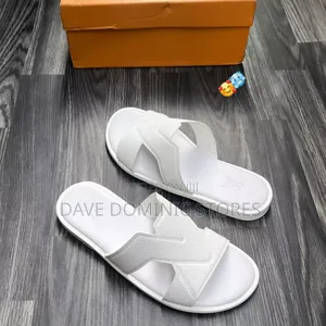 Louis Vuitton Oasis Mule Sandals All White