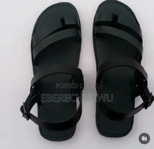 Landlord Yemi Black Strap Sandals