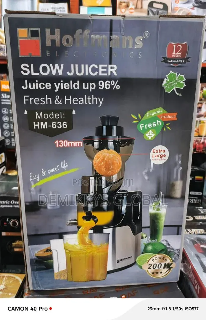 Hoffmans Hoffman's Slow Juicer 636